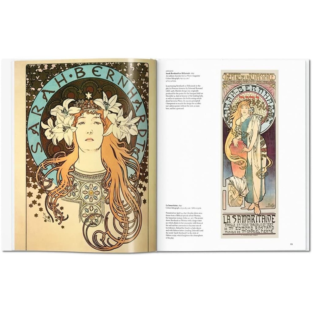 Книга на английском языке "Basic Art. Mucha", Tomoko Sato - 2