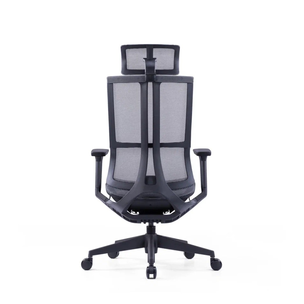 Кресло для руководителя SitZone E-303-001A-P1-BK сетка, черный - 4