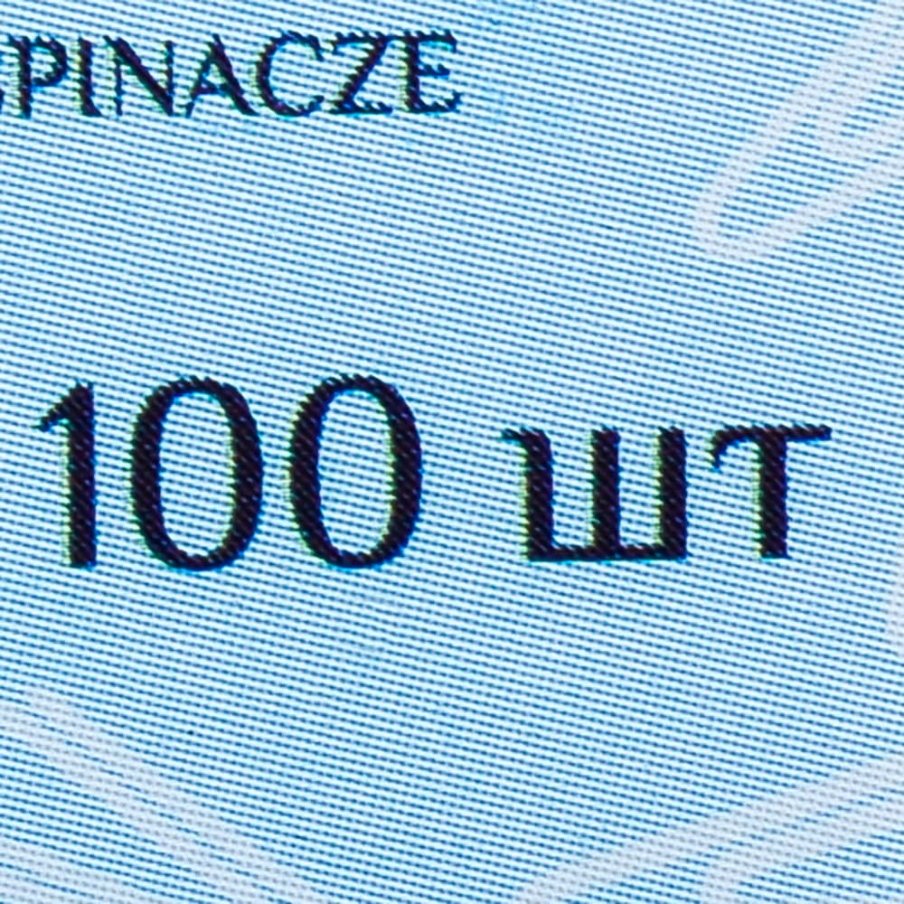 Скрепки цветные треугольные "Бугинком", 25 мм, 100 шт, ассорти - 5
