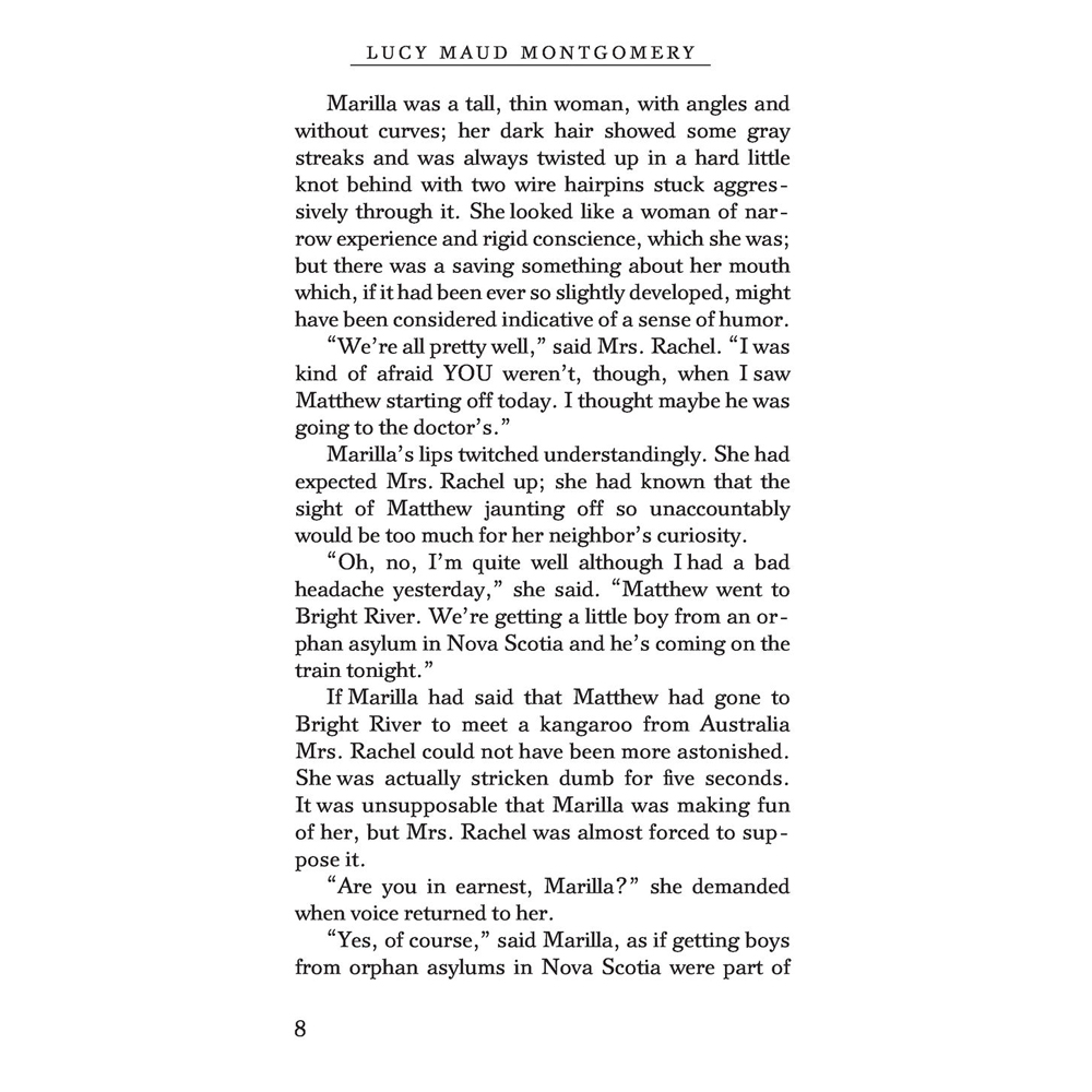 Книга на английском языке "Anne of Green Gables", Монтгомери Л. - 7