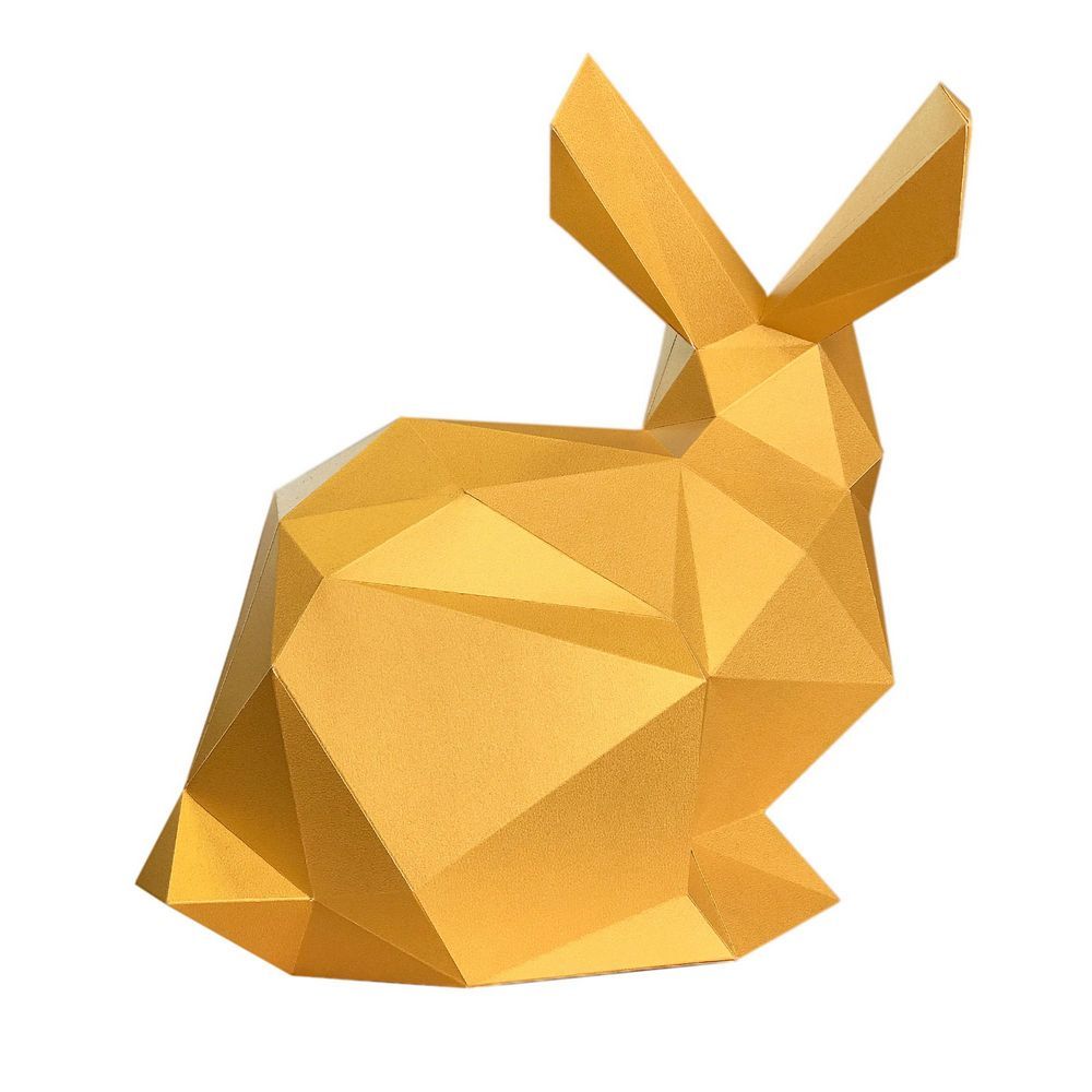 Набор для 3D моделирования "Кролик Няш", золотой - 3