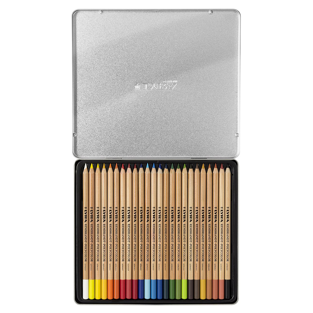 Карандаши цветные "Rembrandt Polycolor", 24 шт. металлическая упаковка - 2