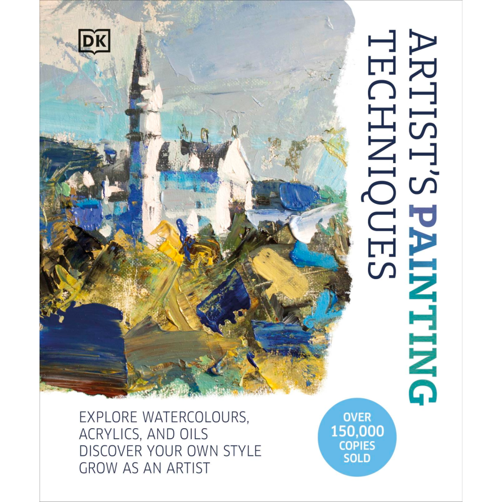 Книга на английском языке "Artists Painting Techniques", DK