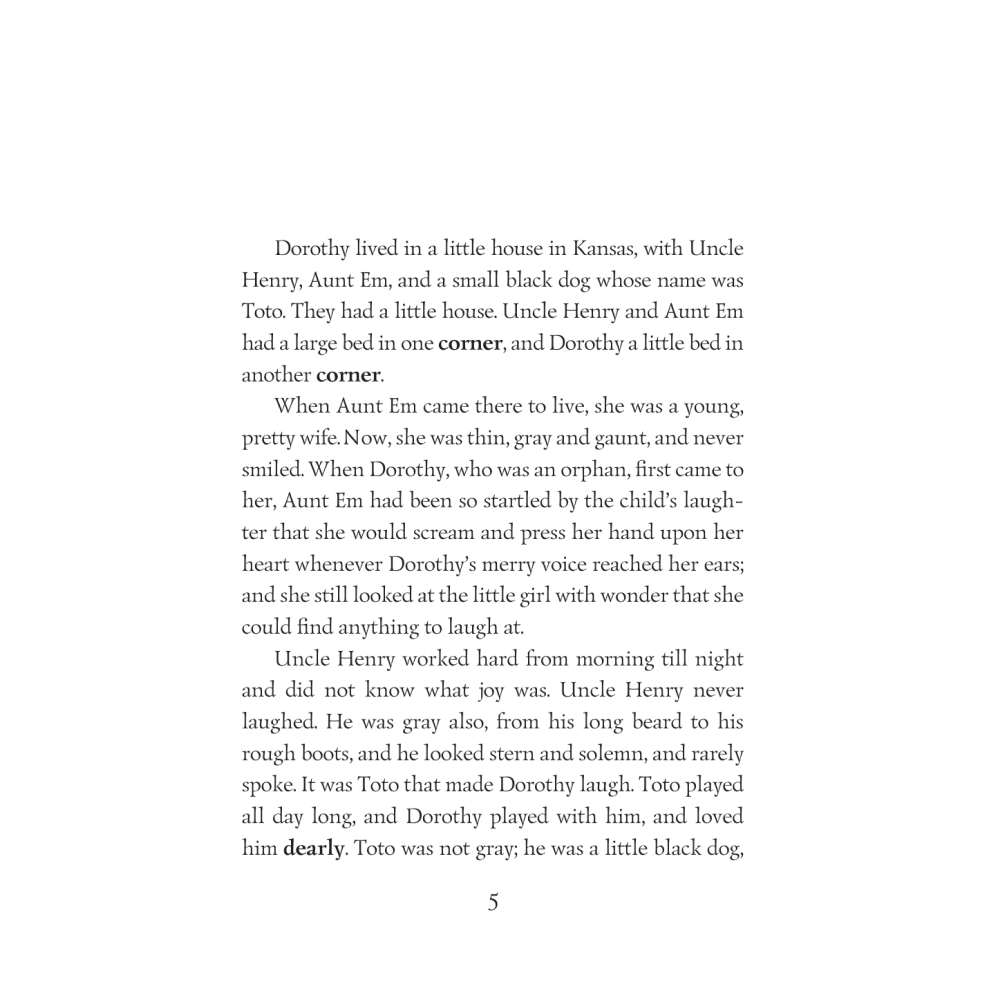 Книга на английском языке "The Wonderful Wizard of Oz. B1", Лаймен Фрэнк Баум - 2