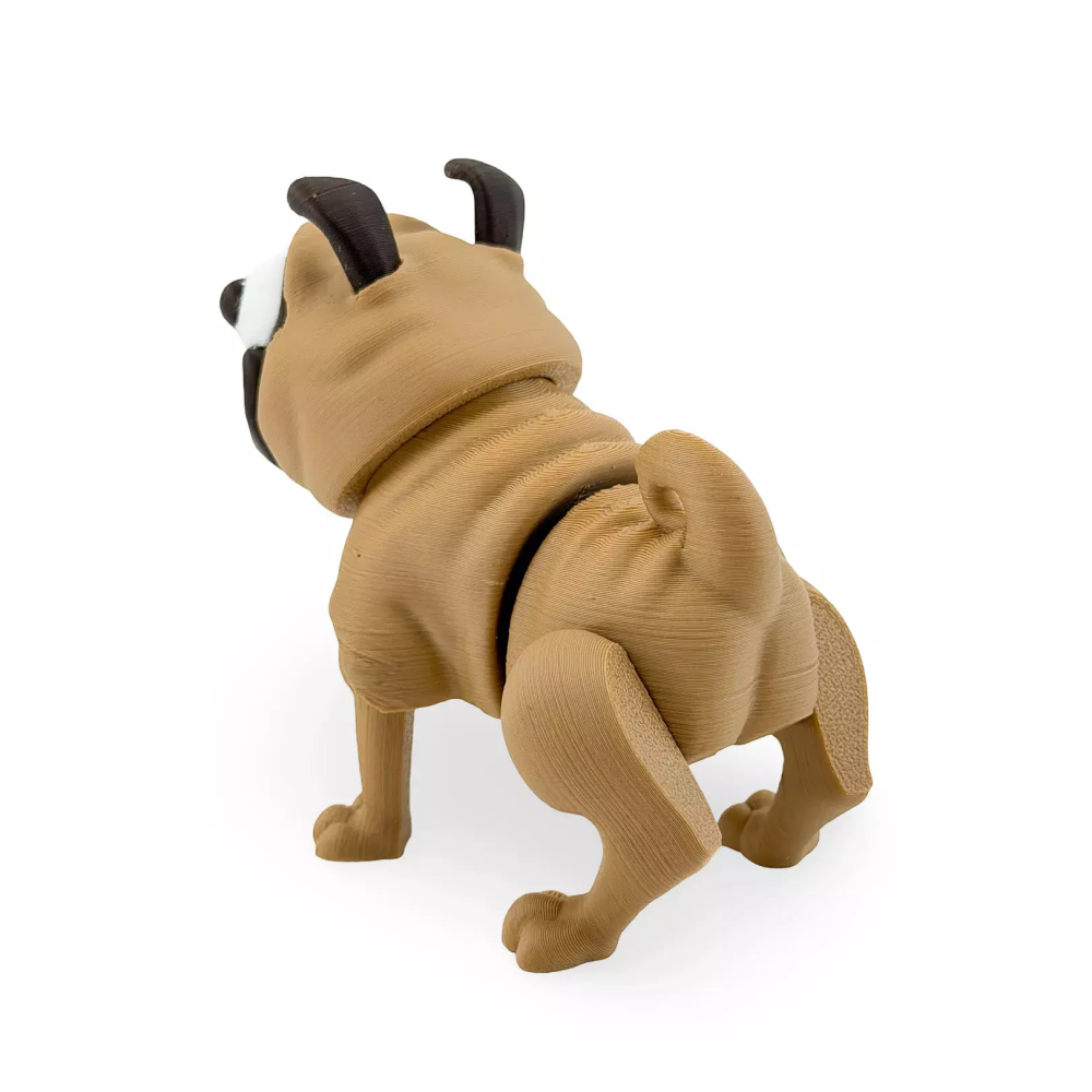 Игрушка 3D "Мопс Персик" - 5