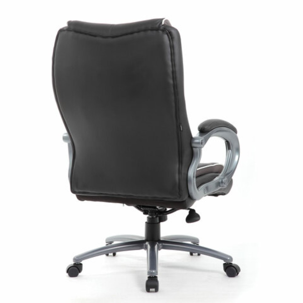 Кресло для руководителя BRABIX "Premium Strong HD-009", экокожа, металл, черный - 4