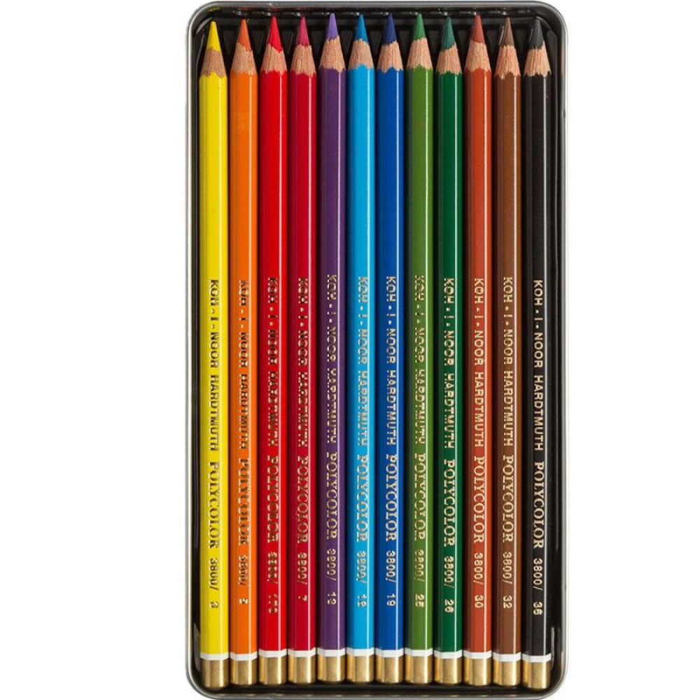 Карандаши цветные "Koh-i-noor", 12 цветов - 2