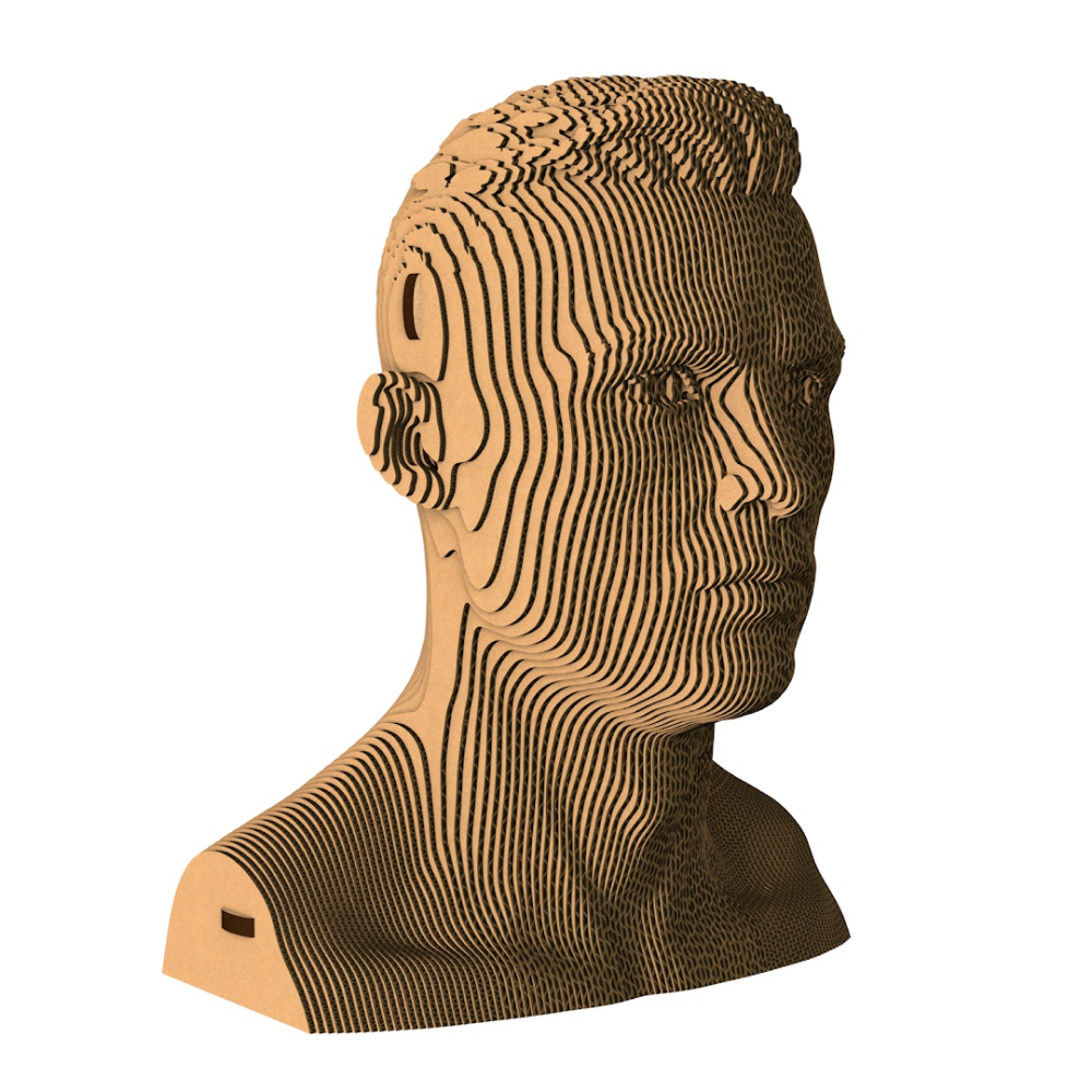 Пазл картонный 3D "Бюст Роналду"