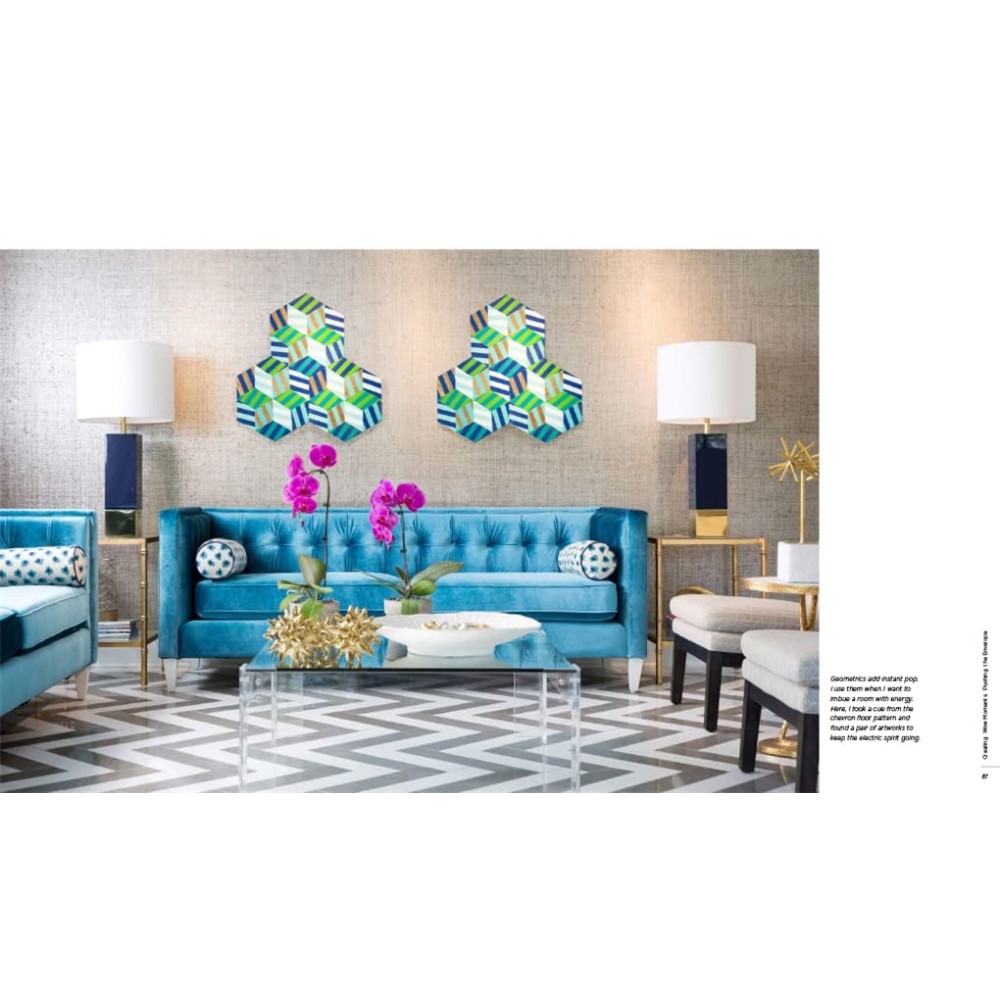 Книга на английском языке "Designing Rooms with Joie de Vivre. A Fresh Take on Classic Style", Amanda Reynal - 4