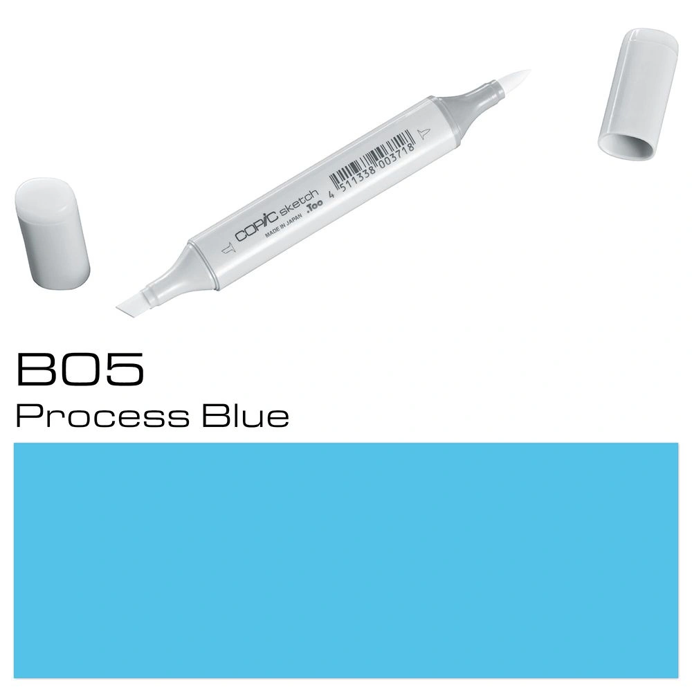Маркер перманентный "Copic Sketch", B-05 голубой
