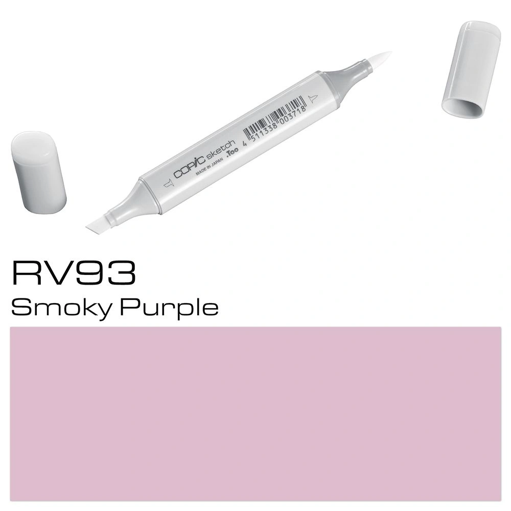 Маркер перманентный "Copic Sketch", RV-93 дымчато-фиолетовый