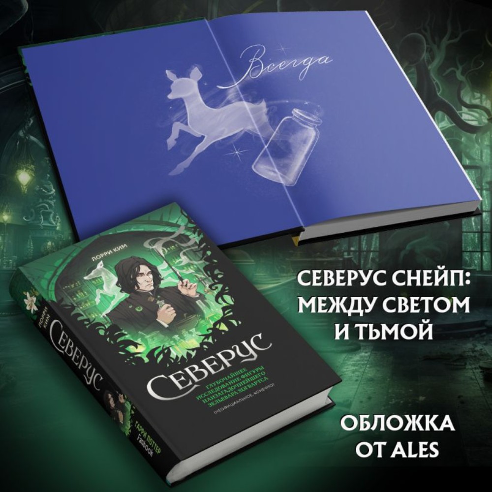 Книга "Северус. Глубочайшее исследование фигуры наизагадочнейшего зельевара Хогвартса", Лорри Ким - 4