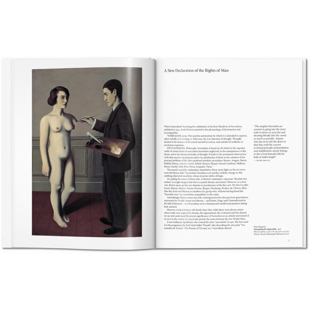 Книга на английском языке "Basic Art. Surrealism" - 2