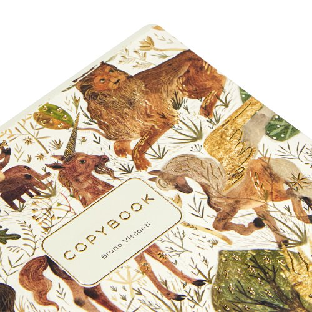 Тетрадь "Fauna", A5, 48 листов, клетка, скоба сбоку, ассорти - 9