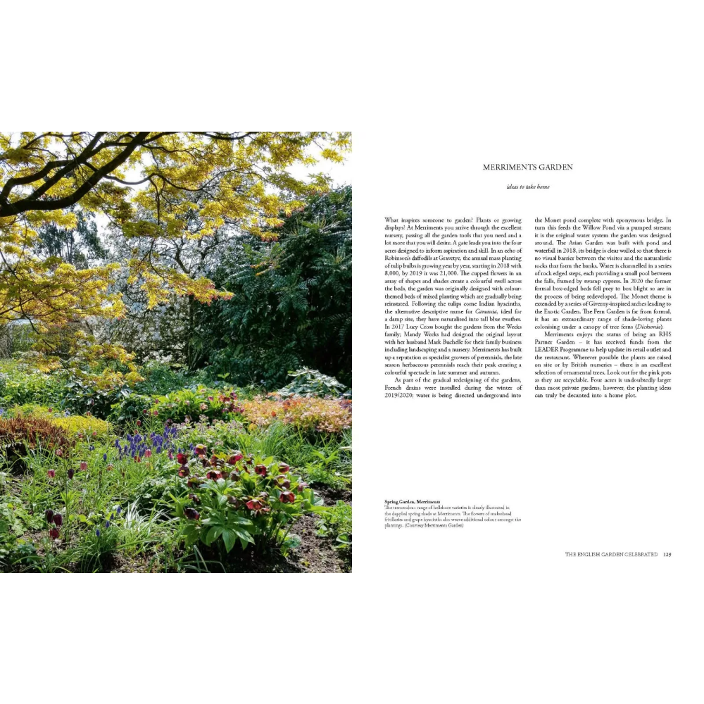 Книга на английском языке "Where the Wildness Pleases. The English Garden Celebrated", Holmes C. - 2