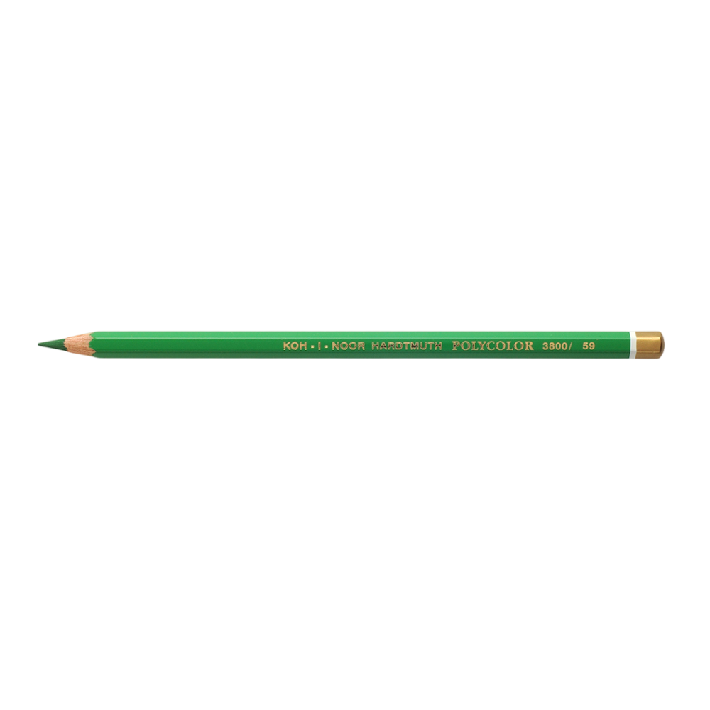 Карандаш цветной Koh-I-Noor "Polycolor 3800", 059 зеленый травяной