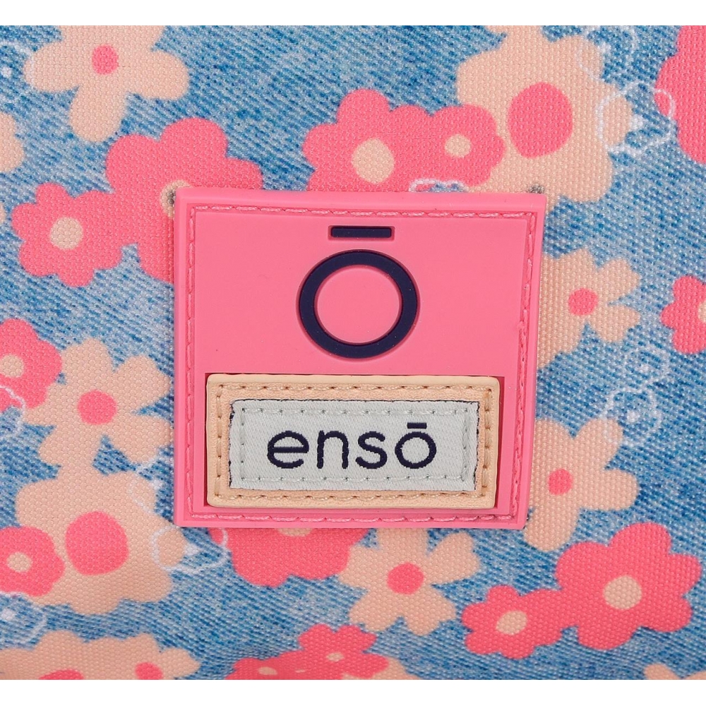 Мешок для обуви Enso "Little dreams", голубой, розовый - 7