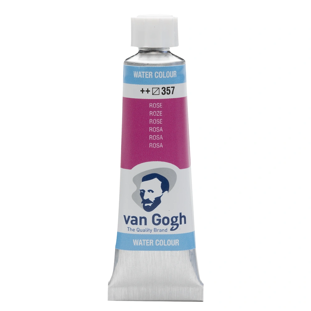 Краски акварельные "Van Gogh", 357 розовый, 10 мл, туба