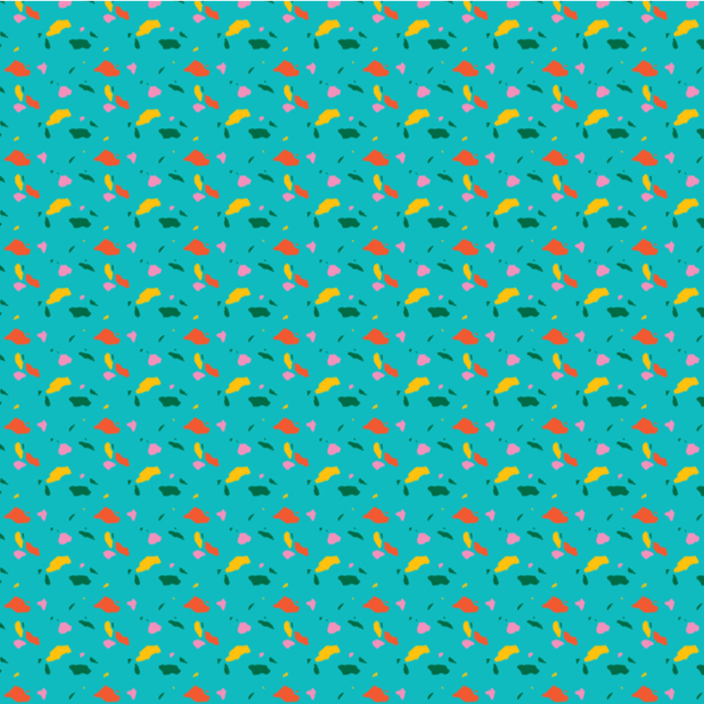 Бумага декоративная в рулоне "Terrazzo" 1*0,7 м, ассорти - 6