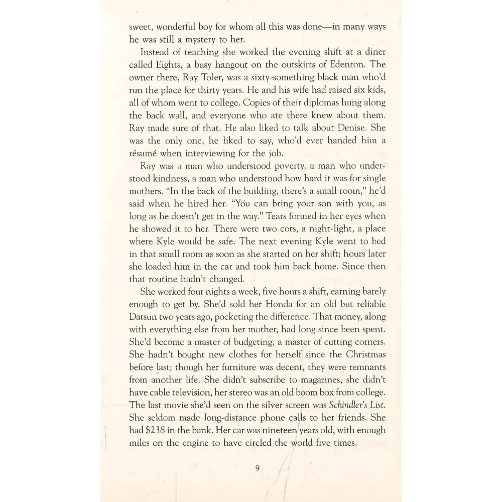 Книга на английском языке "The Rescue", Sparks N. - 4