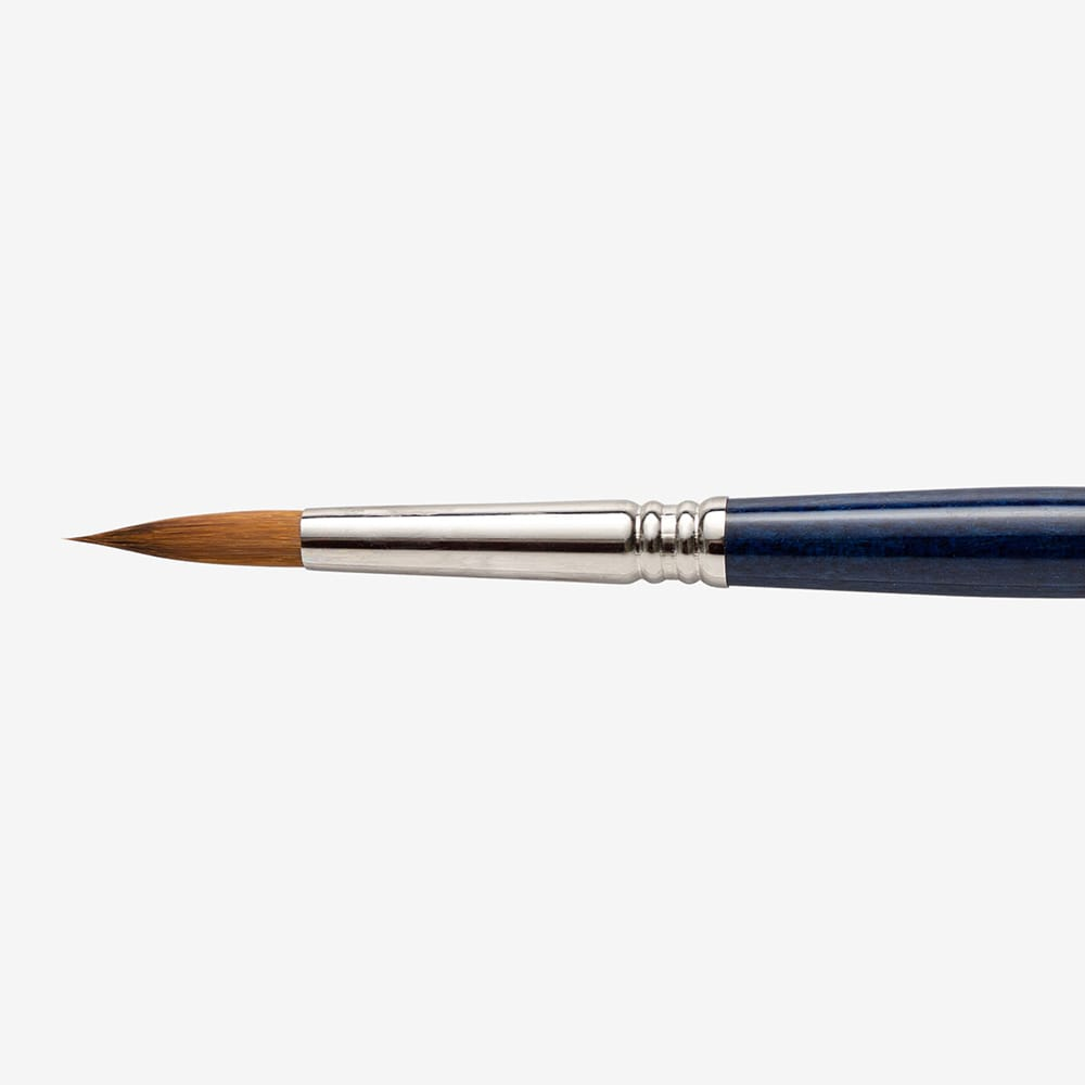 Кисть "Escoda Chronos", микс, круглая, на короткой ручке, № 10 - 2