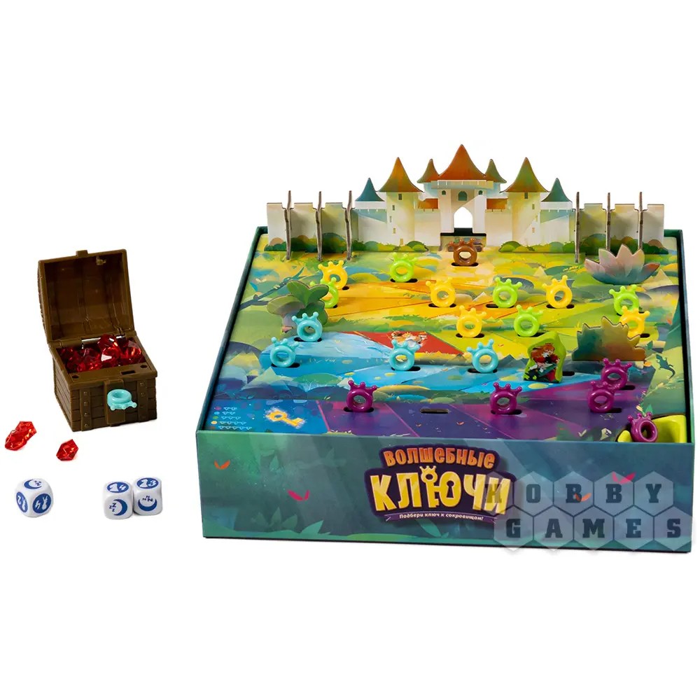 Игра настольная "Волшебные ключи" - 2