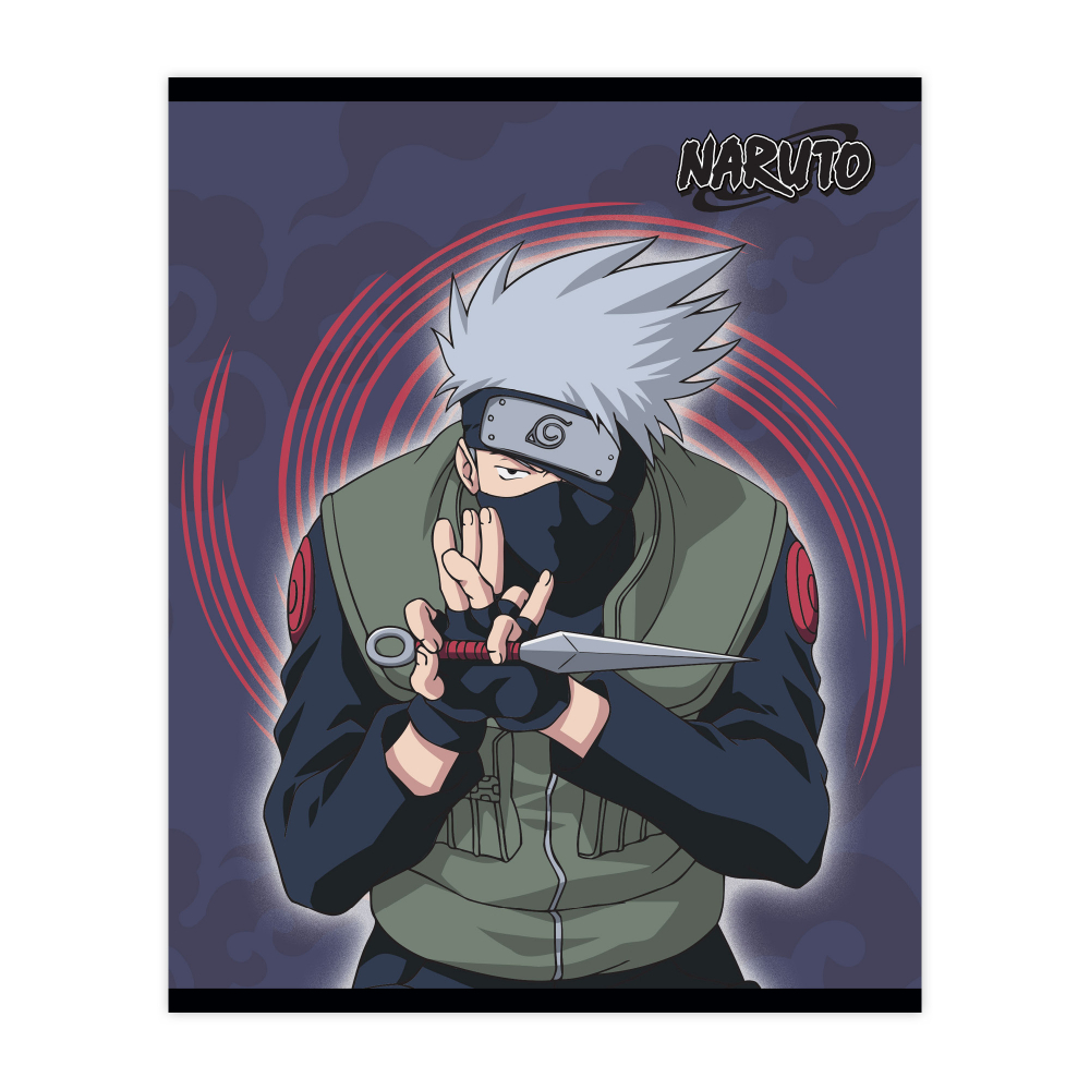 Тетрадь "Naruto", А5, 48 листов, клетка, ассорти - 4