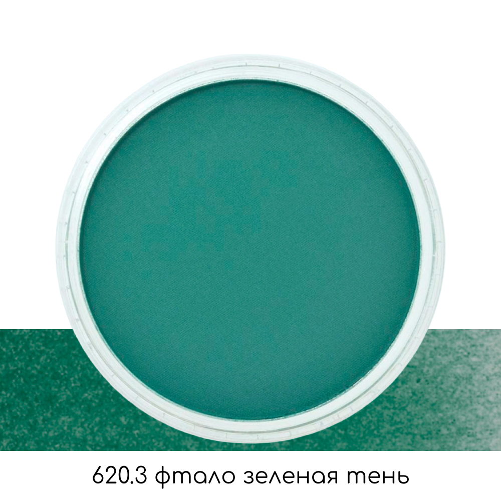 Ультрамягкая пастель "PanPastel", 620.3 фтало зеленая тень - 2