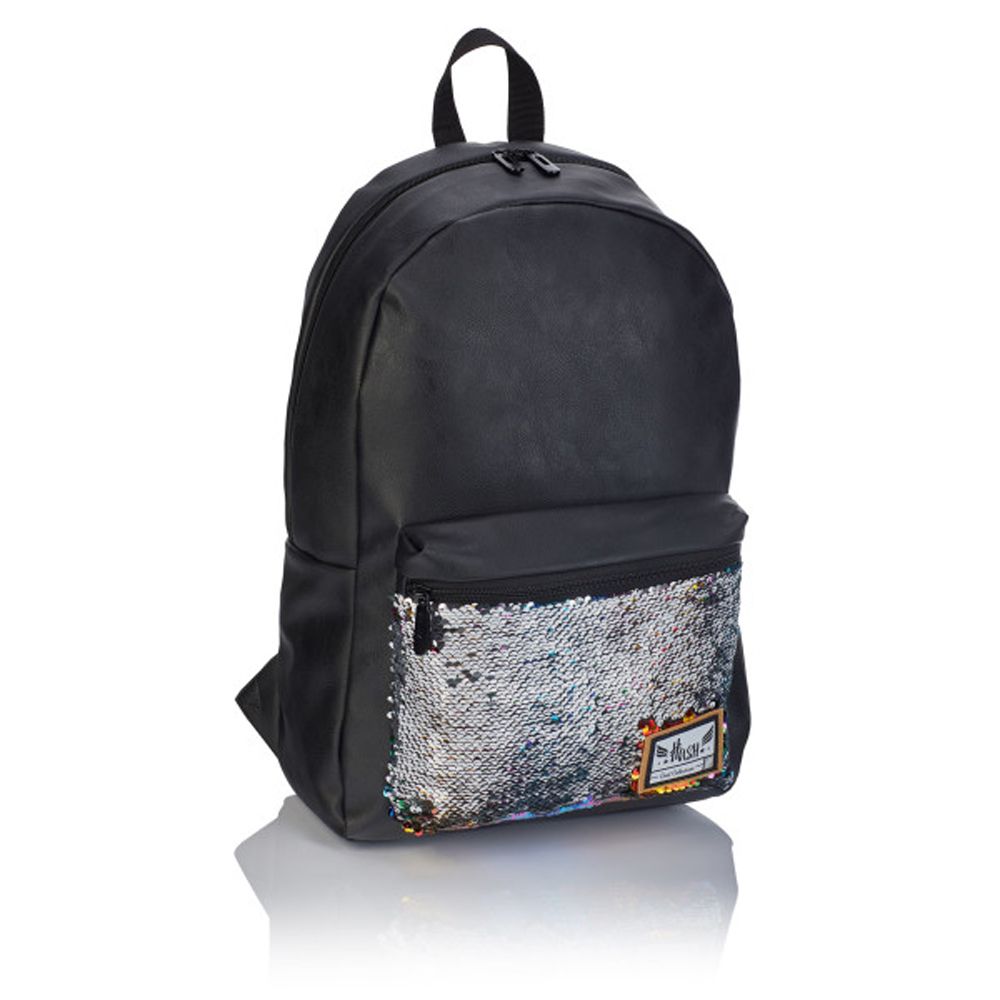 Рюкзак молодежный "Head Holographic Fashion", черный, золотой - 3