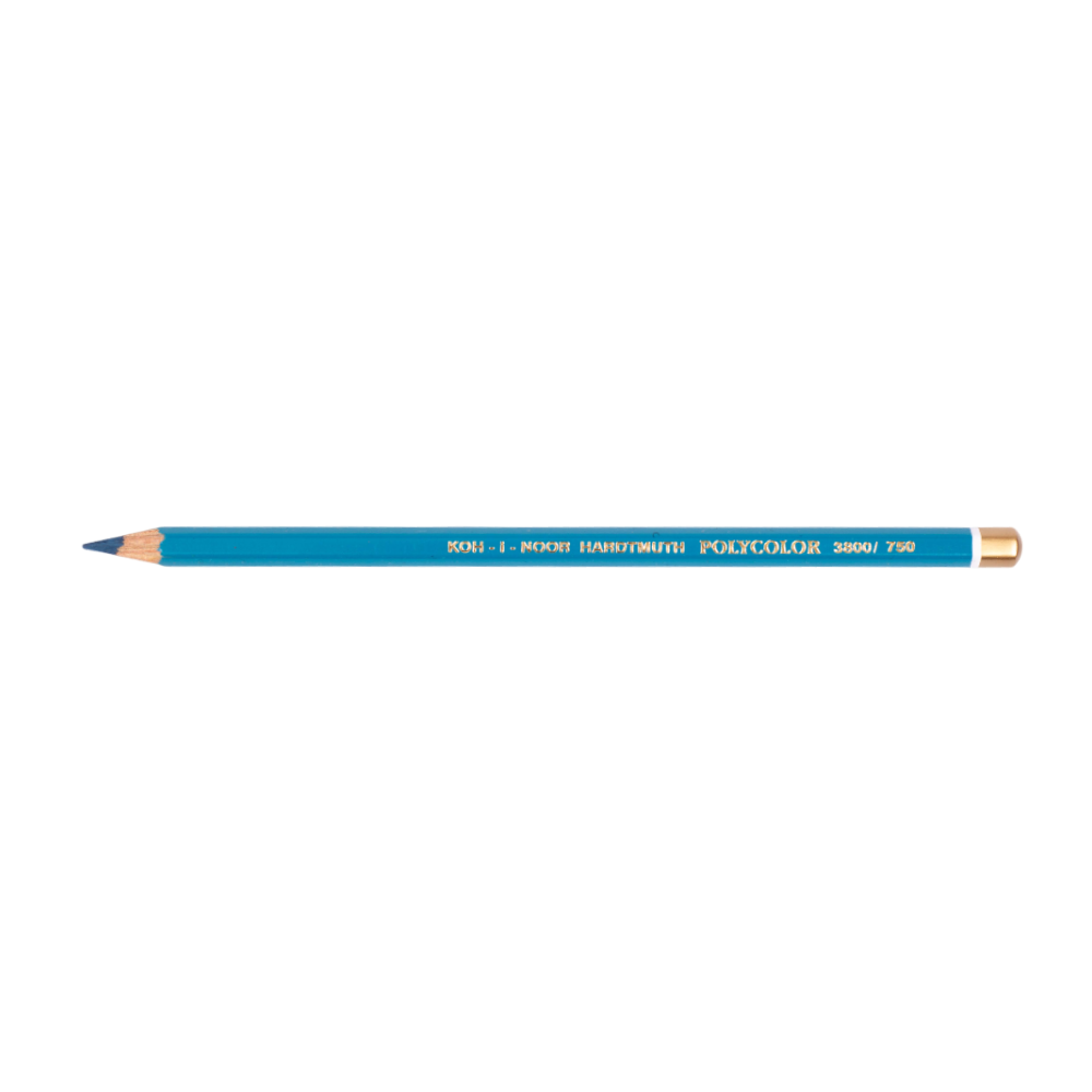 Карандаш цветной Koh-I-Noor "Polycolor 3800", 750 бирюзовый королевский