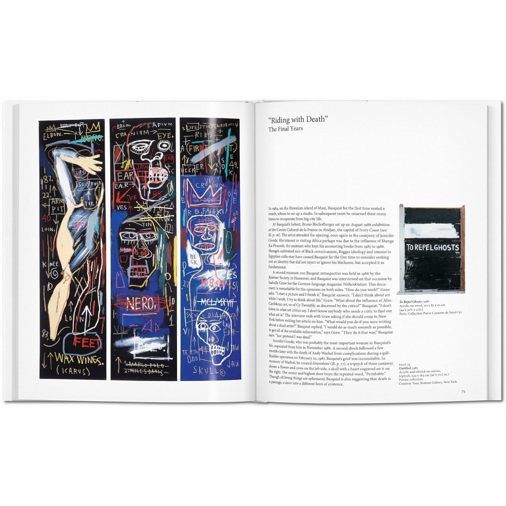 Книга на английском языке "Basic Art. Basquiat", Leonhard Emmerling - 3