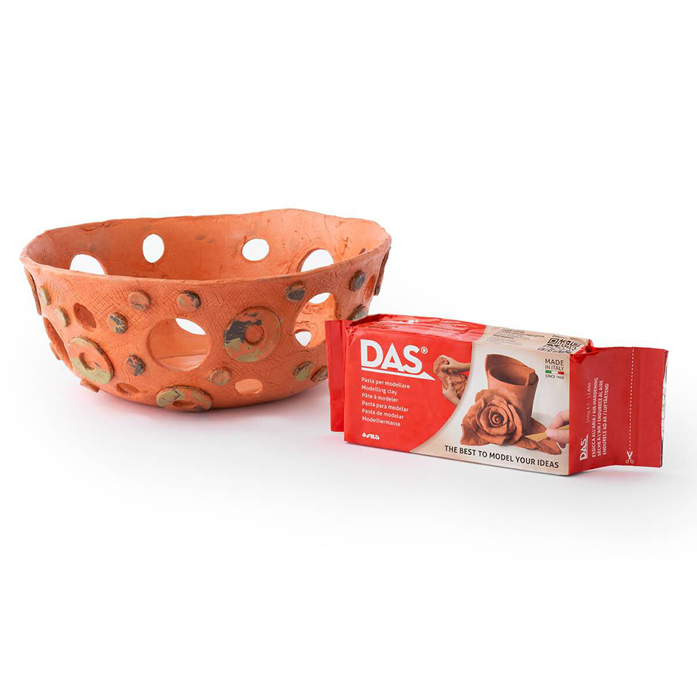 Паста для моделирования "DAS", 1000 г, терракотовый - 2