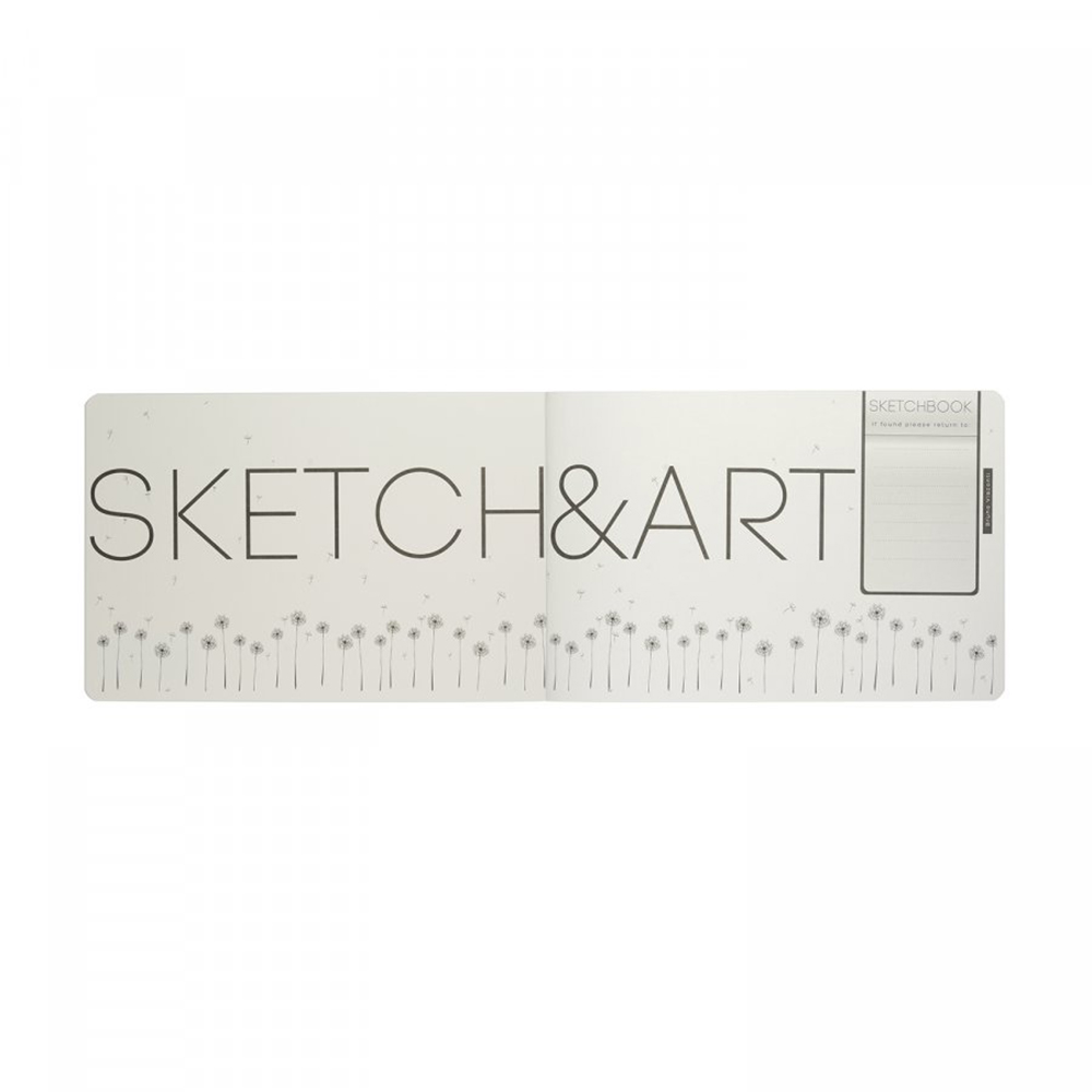 Скетчбук "Sketch&Art. Horizont", 21x14 см, 200 г/м2, 48 листов, красный - 5