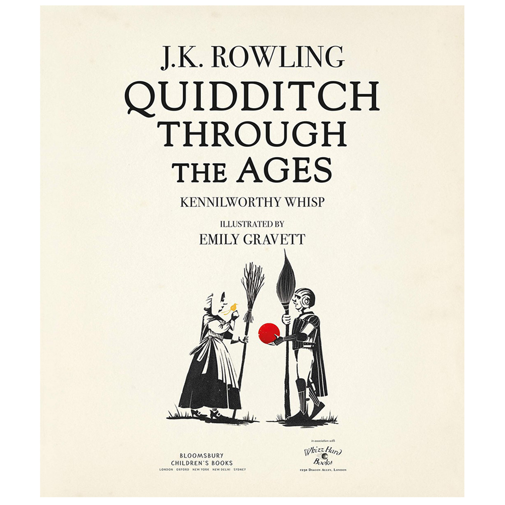 Книга на английском языке "Quidditch Through the Ages –  Illustr. HB", Rowling J.K.  - 2