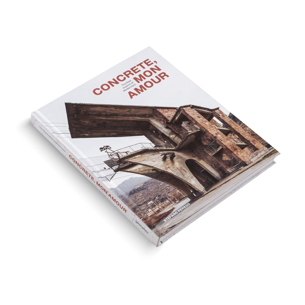 Книга на английском языке "Concrete, mon amour: The Raw Imprint of Modernism", Stefano Perego - 2