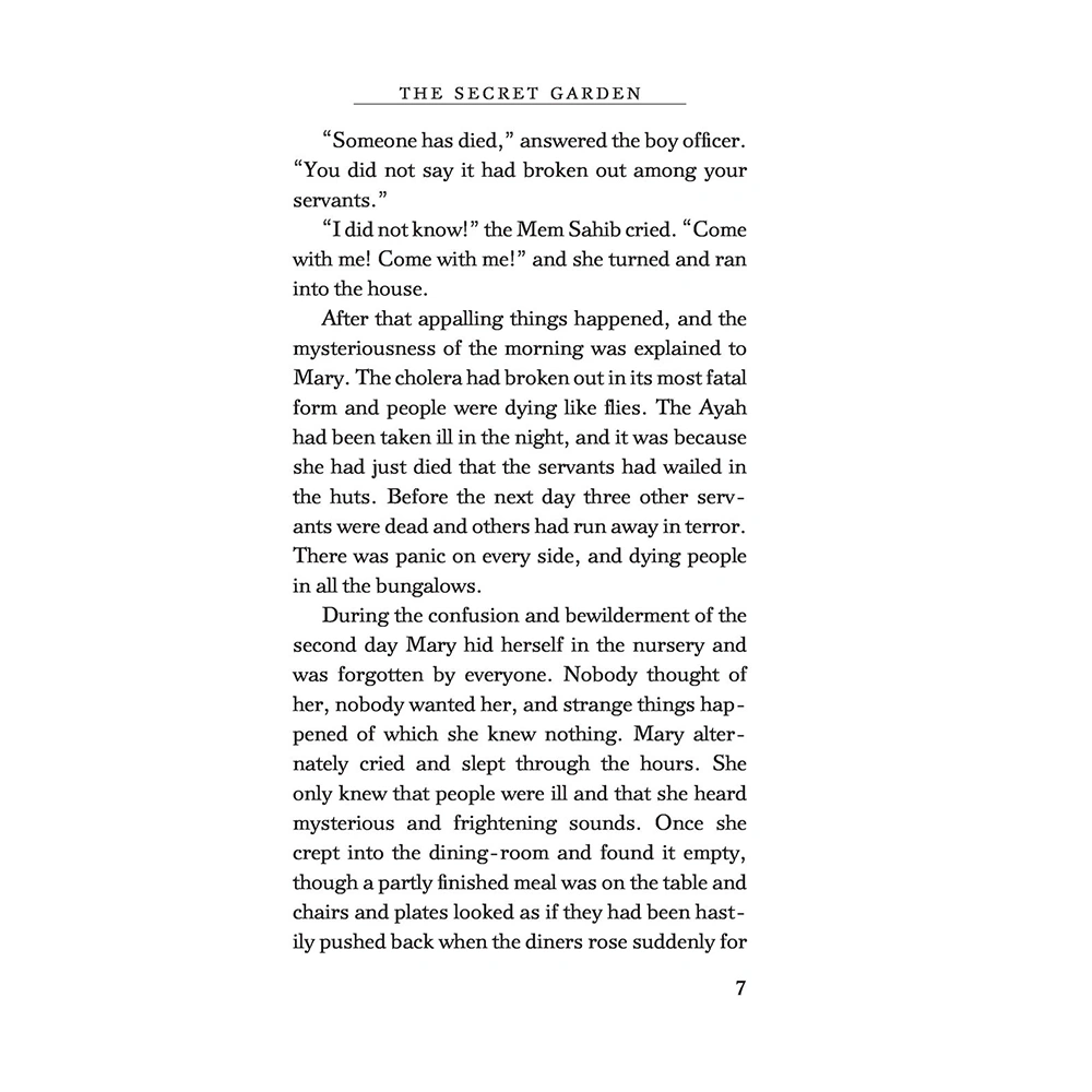 Книга на английском языке "The Secret Garden", Frances Burnett  - 6