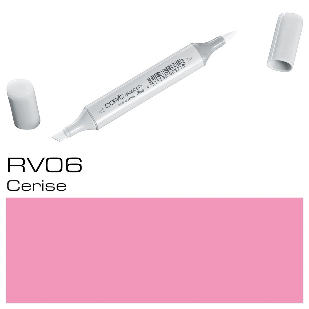 Маркер перманентный "Copic Sketch", RV-06 светло-вишневый