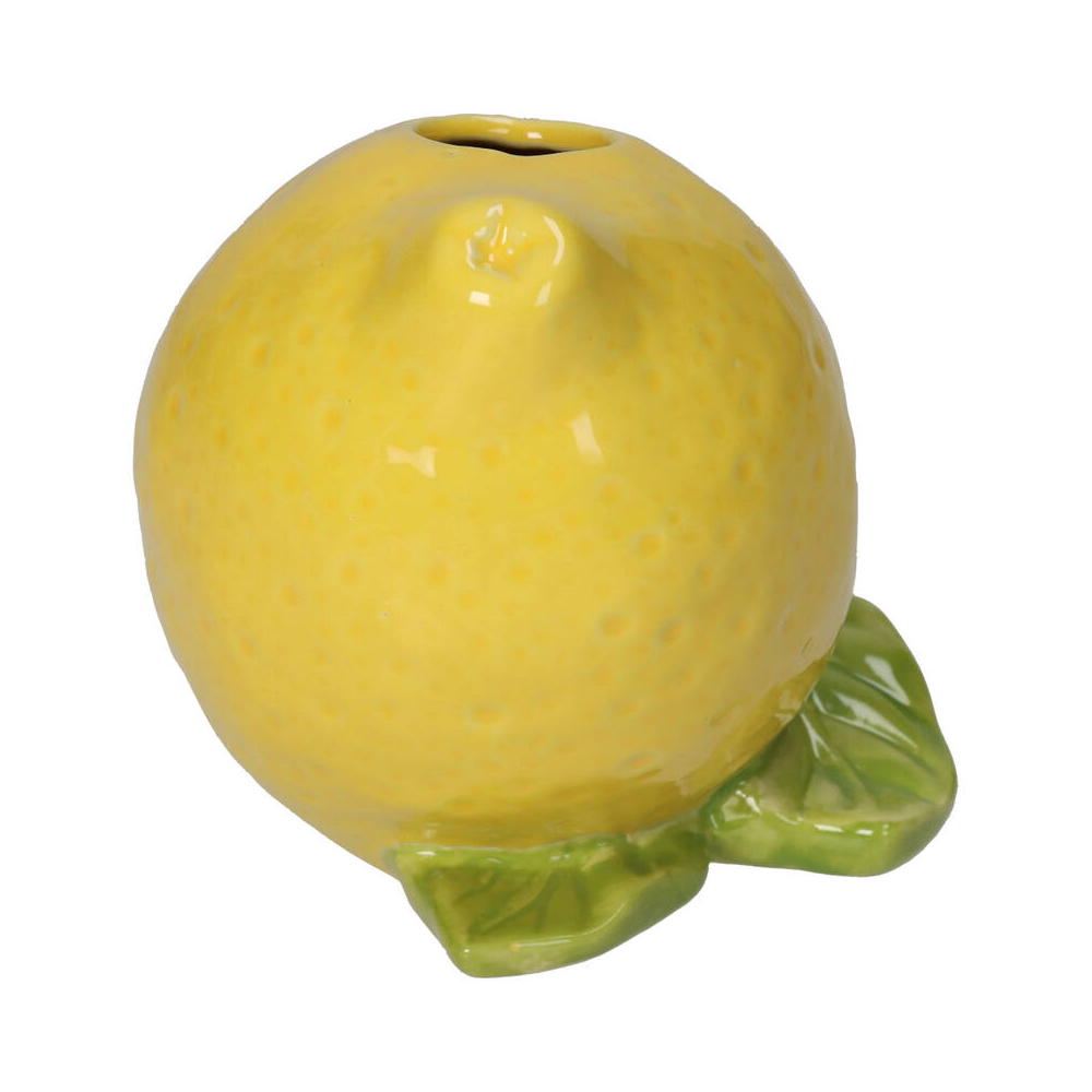 Ваза "Lemon", керамика, желтый