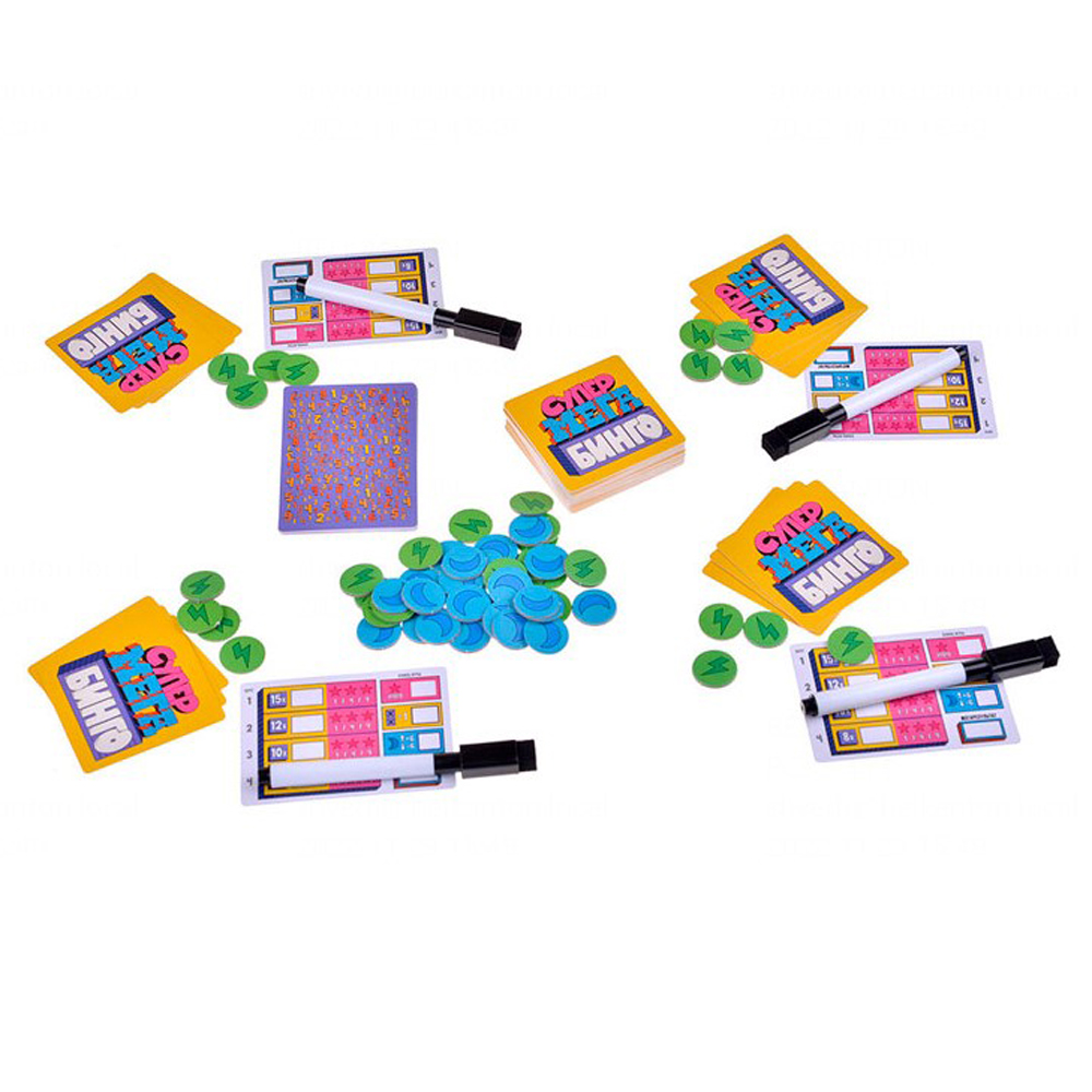 Игра настольная "Супермегабинго" - 3