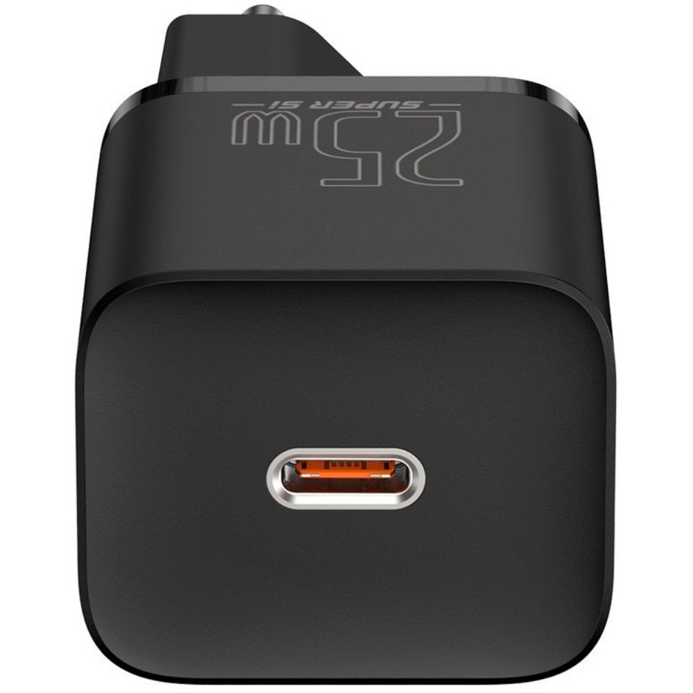 Сетевое зарядное устройство Baseus "TZCCSUP-L01", Super Si Quick Charger Type-C 25W, черный - 5