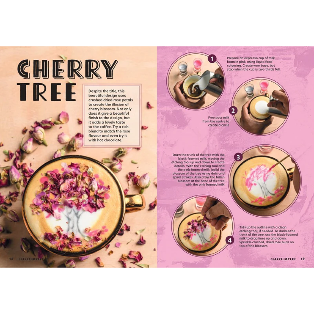 Книга на английском языке, "Coffee Art Masterclass", Dhan Tamang - 2