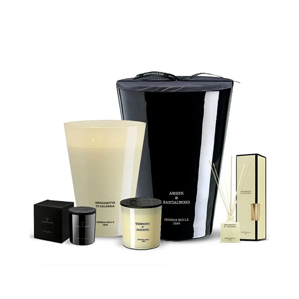 Свеча ароматическая CERERIA MOLLA "Amber & Sandalwood", 230 гр., подарочная упаковка - 2