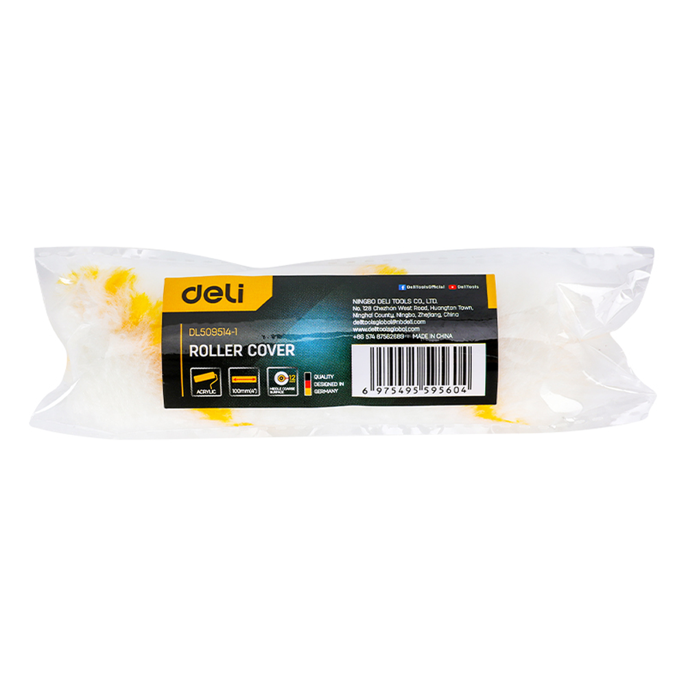 Мини-ролик акриловый Deli YS EDL509514-1, ширина 100 мм