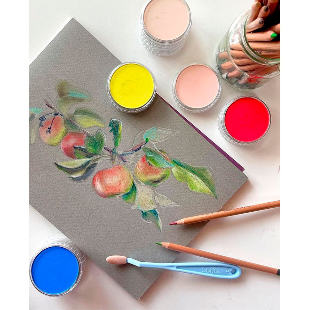 Ультрамягкая пастель "PanPastel", 820.1 темно-серая нейтральная - 7