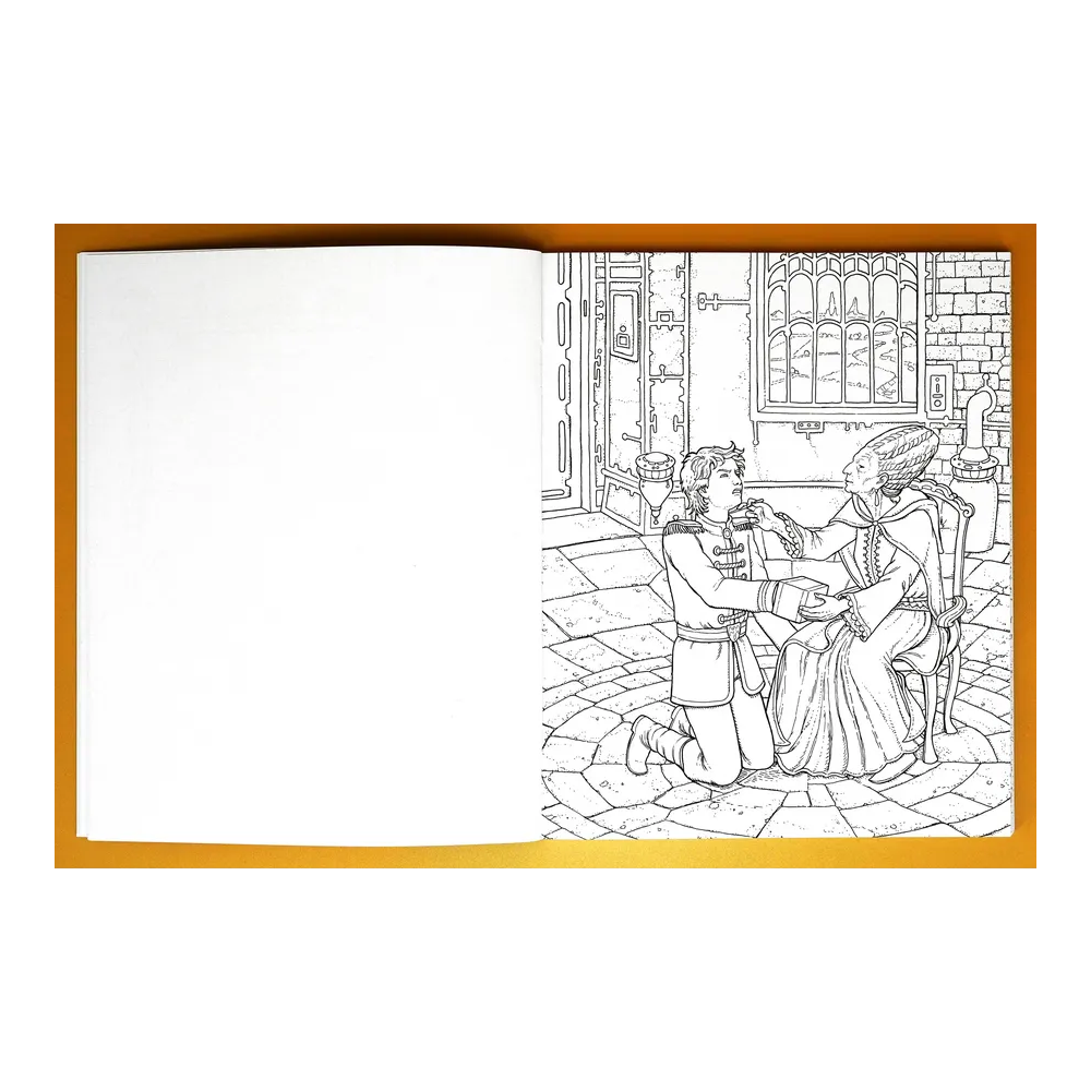 Раскраска на английском языке "Colouring Book. The Official Dune" - 4