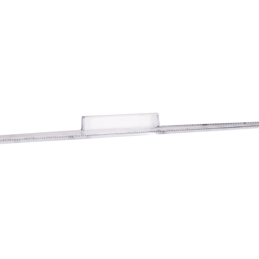 Линейка "Deli EG01612", 20 см, прозрачный - 2