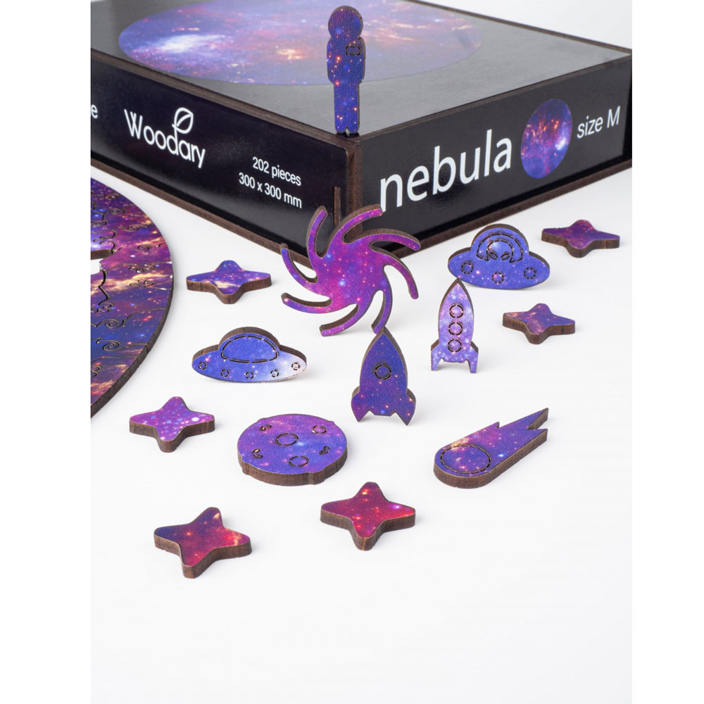 Пазл деревянный "Nebula" - 6