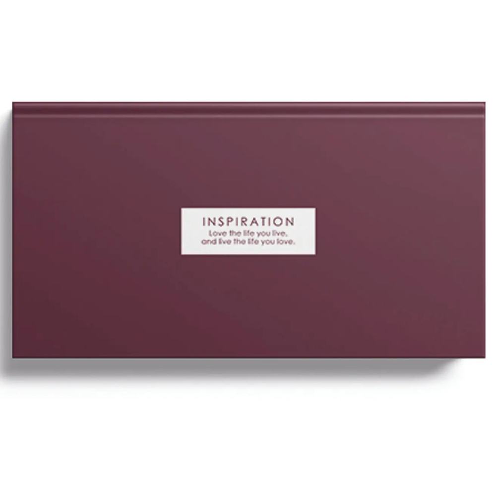 Планинг недатированный "Classic. Maroon", 172x97x8 мм, 64 листа, бордовый