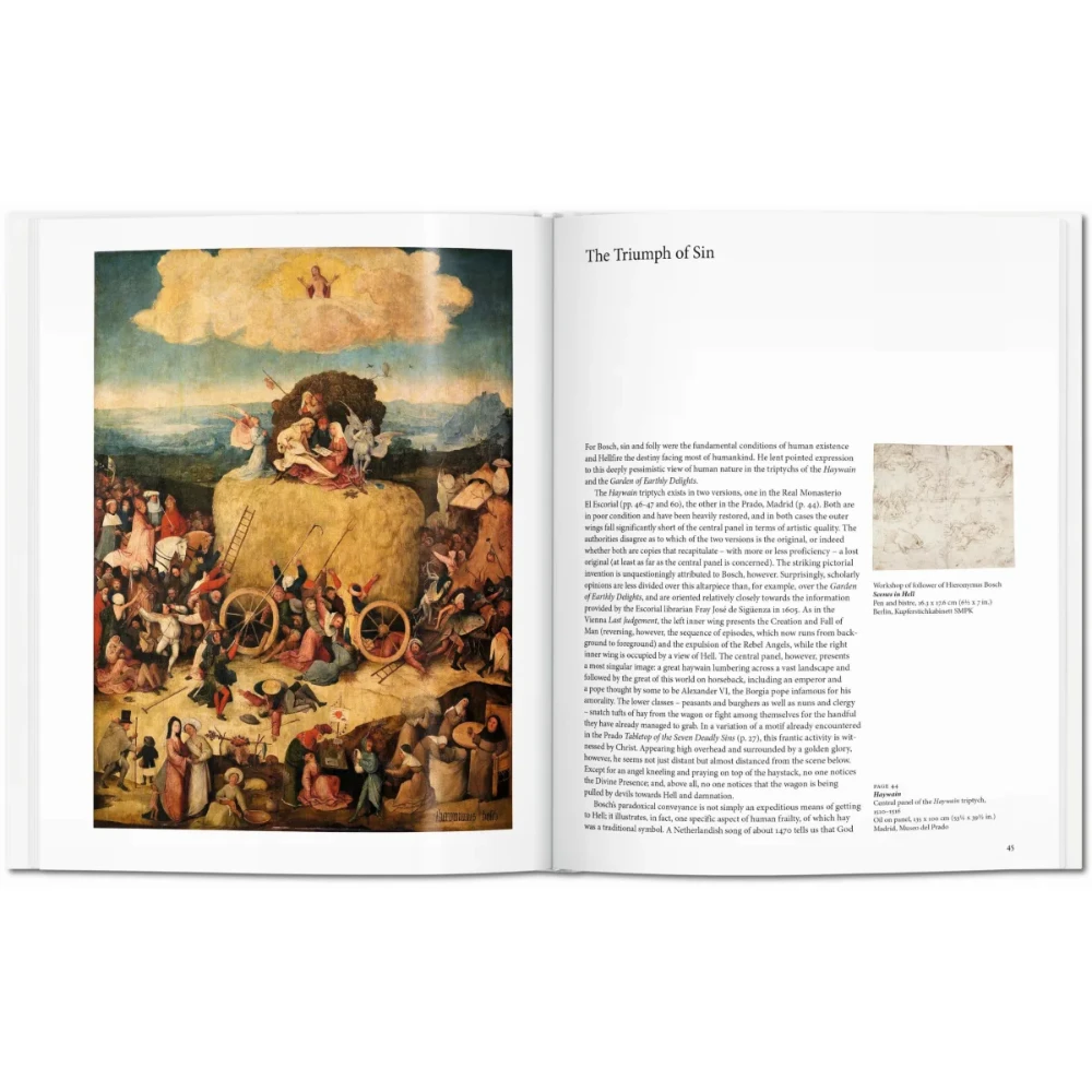 Книга на английском языке "Basic Art. Bosch" - 2