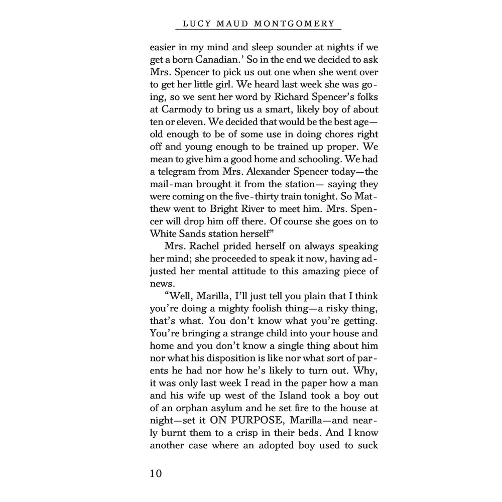 Книга на английском языке "Anne of Green Gables", Монтгомери Л. - 9